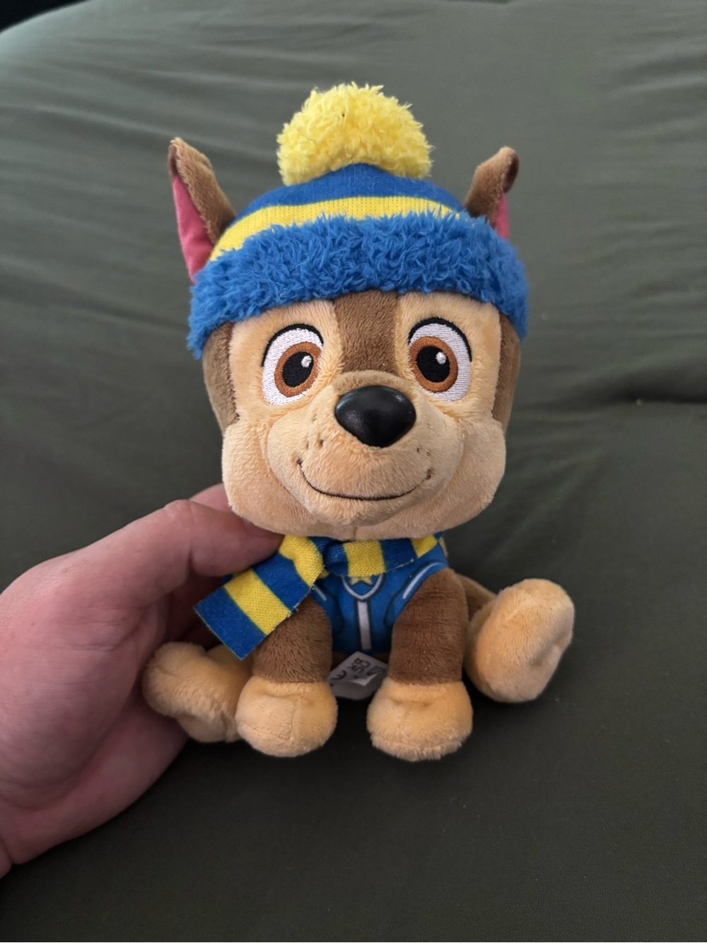 Paw Patrol Holiday Winter Chase Plush Stuffed Animal